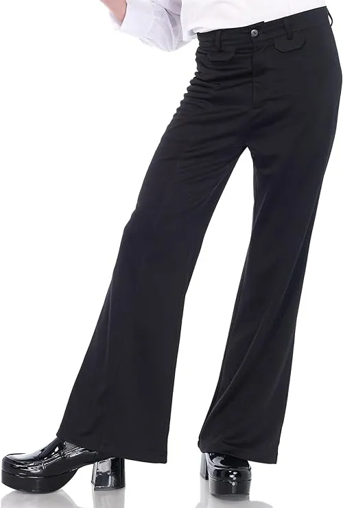 Leg Avenue Men's Bell Bottom Disco 70s Pants