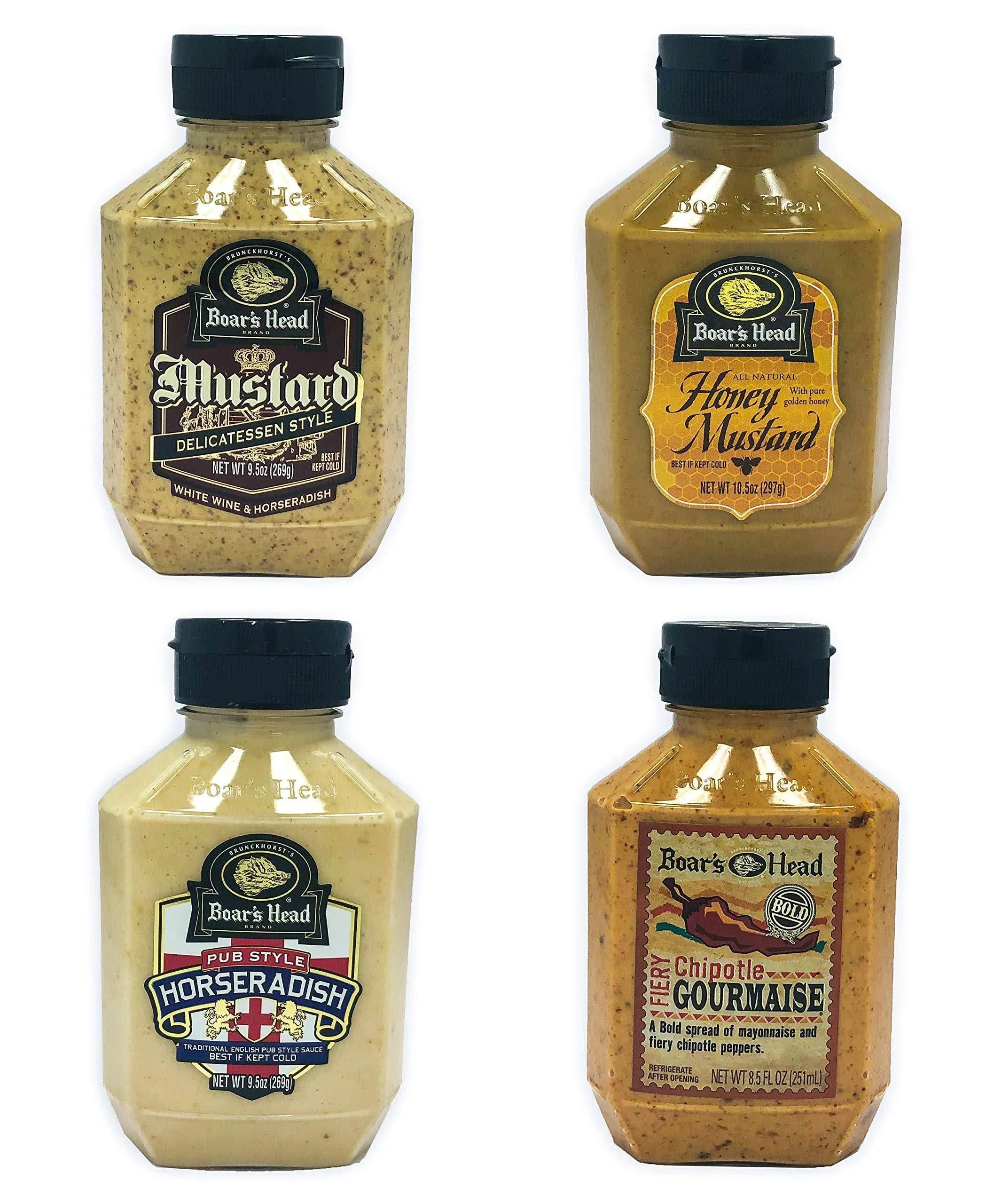 Boar's Head Deli Condiment 4 Pack Bundle