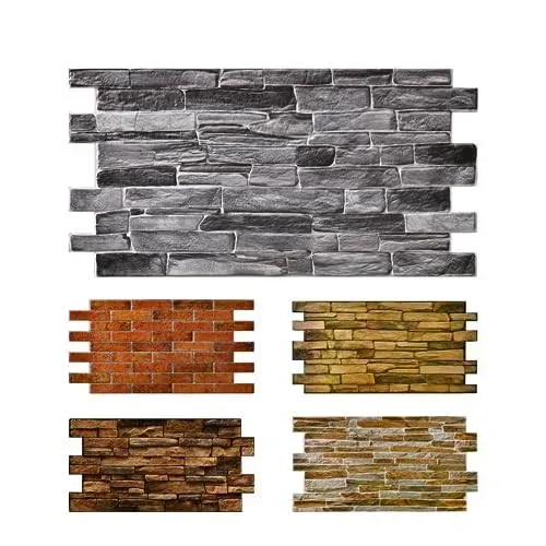 10pcs (53sqft) 3D PVC Wall Panels for Interior Decor: Perfect for Kitchen Backsplash Bathrooms, Living Rooms, Offices