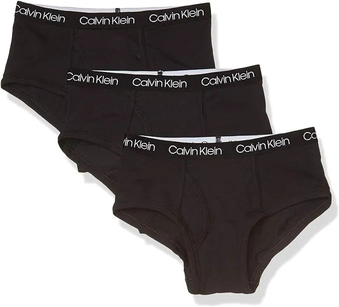 Calvin Klein Boys' Modern Cotton Briefs (3-Pack)