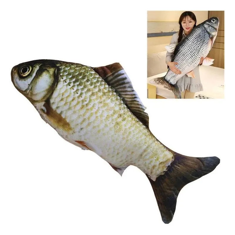 XIYUAN Giant-Simulation Fish Plush Toy/Toy Pillow/Stuffed Animal Toy, used for ...