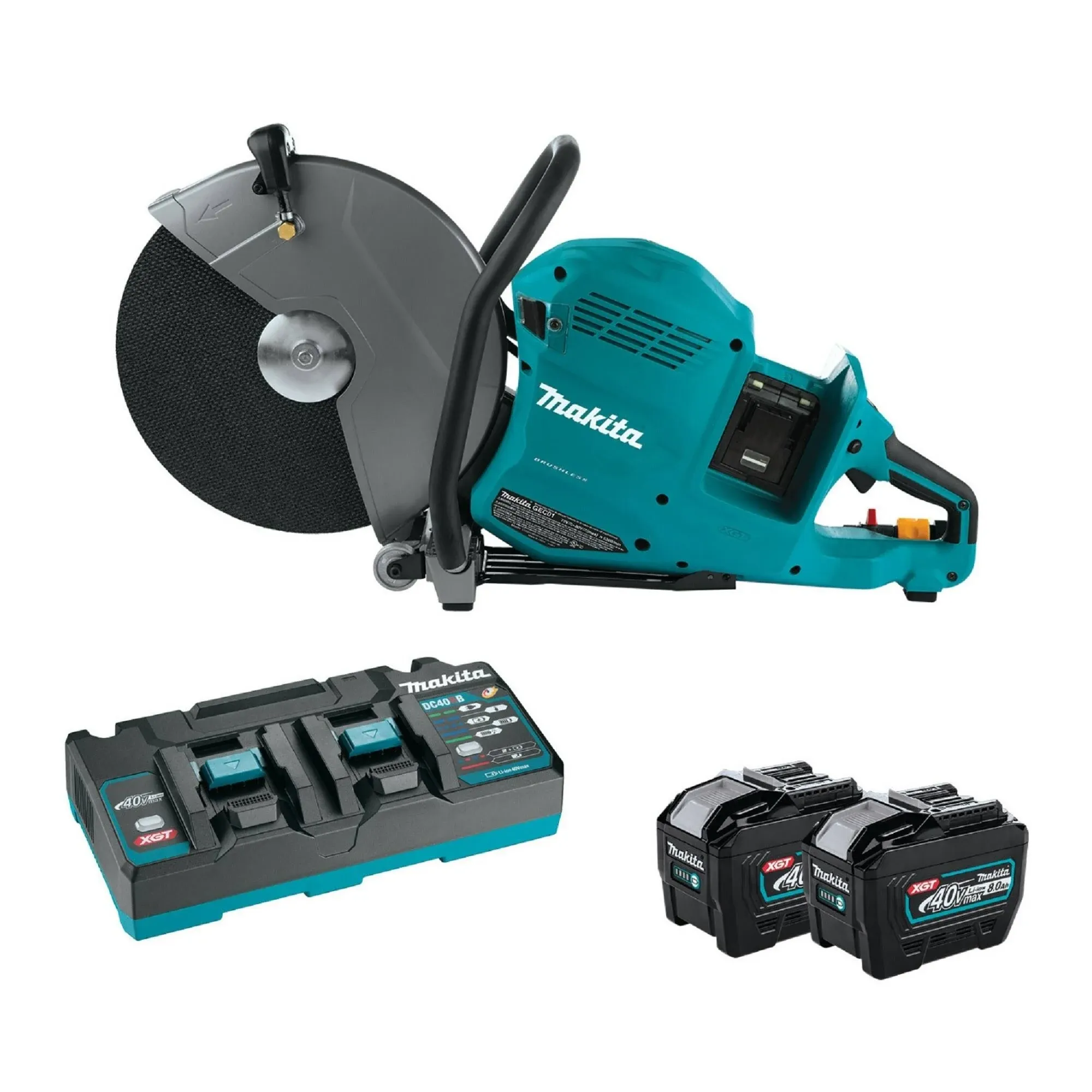 Makita 80V Max XGT (40V Max X2) Brushless 14 in. Power Cutter Kit GEC01PL