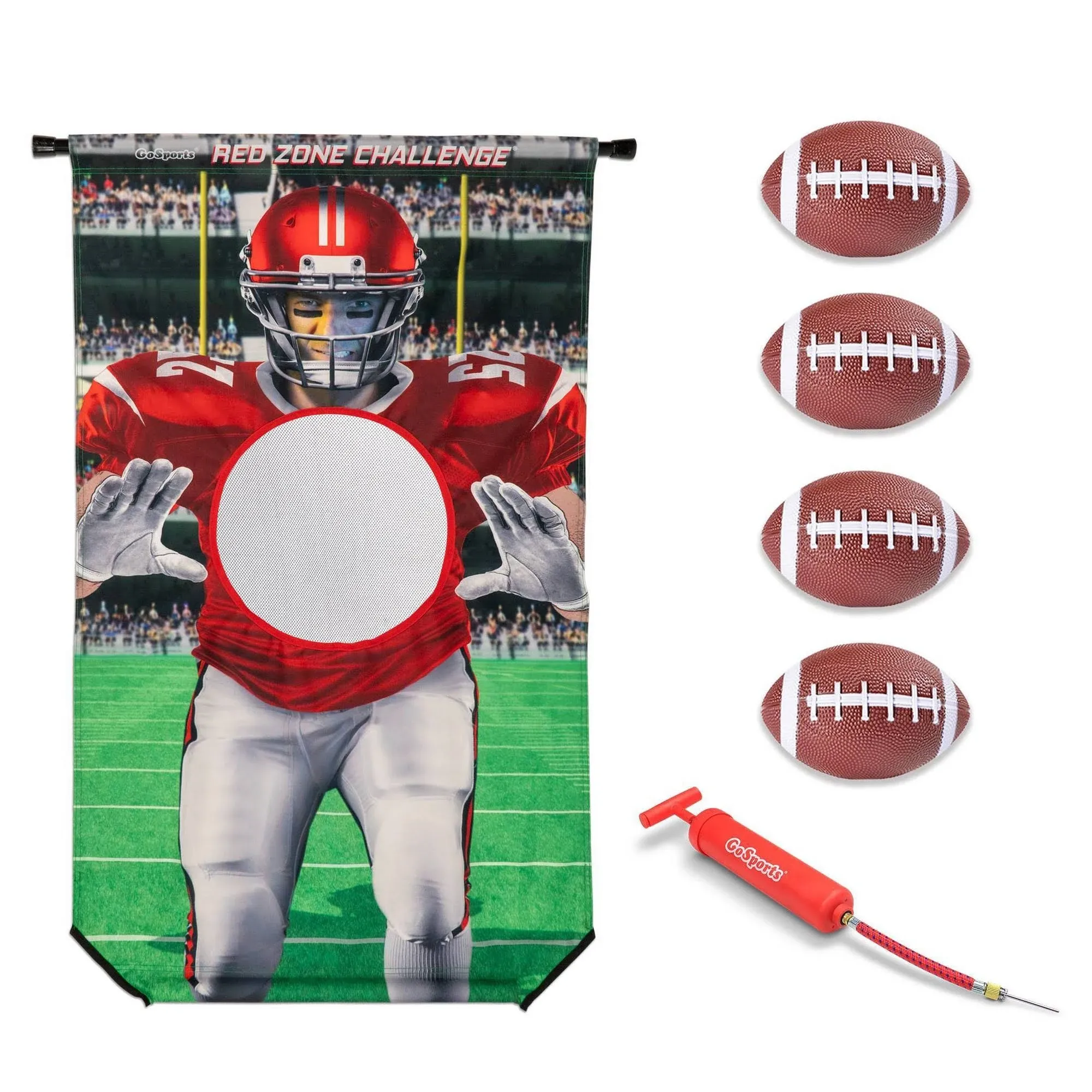 GoSports Red Zone Football Toss Challenge