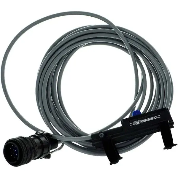 "CK Worldwide - AMTCV-1-2-M14 - Amptrak Hook and Loop 10k Ohm 28' for Miller 14 pin Machines"