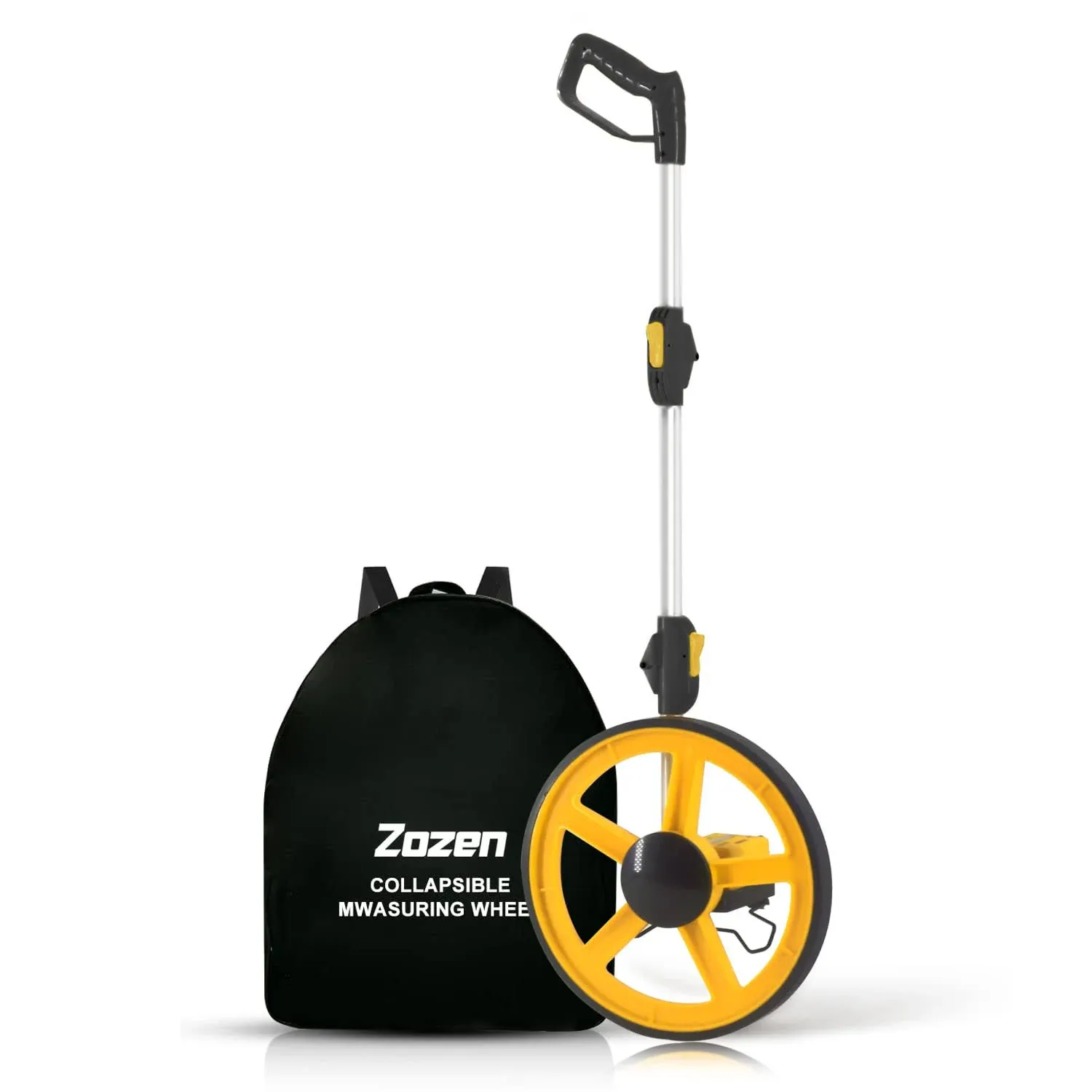 Zozen Measuring Wheel, Folding Portable Distance Measurement Wheel Professional ...