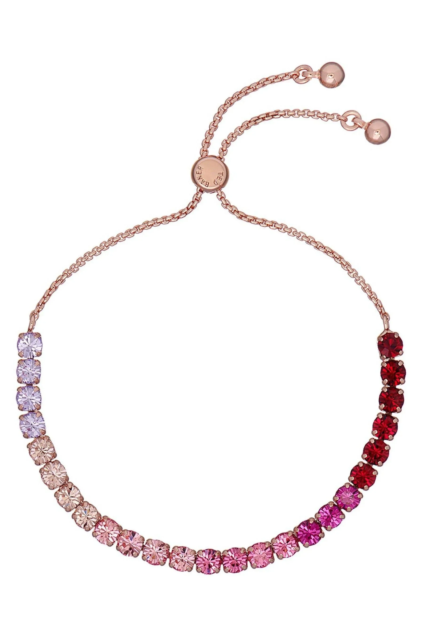 Melrah Icon Crystal Slider Bracelet