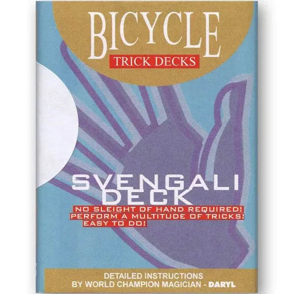 Svengali Deck Bicycle (Blue) - Trick