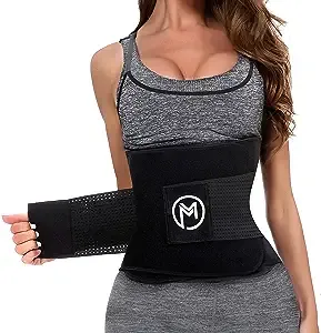 MERMAID'S MYSTERY Waist Trainer for Women Weight Loss Trimmer Belt Sport Sweat Workout Body Shaper