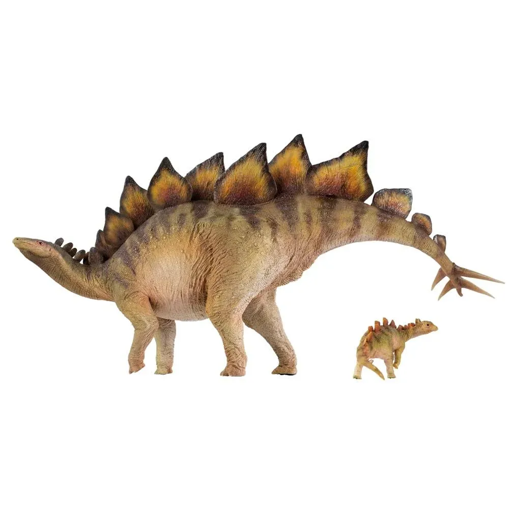 PNSO Dinosaur Museums Series (Stegosaurus Biber & Rook 1:35 Scientific Art Models)