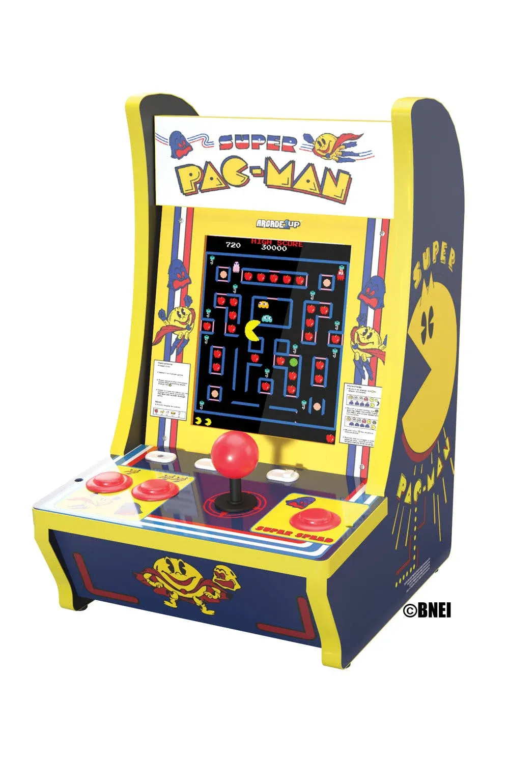 Arcade1Up PAC-MAN Partycade 12 Games in 1, 17&#034; LCD, Tabletop, Wall Mount