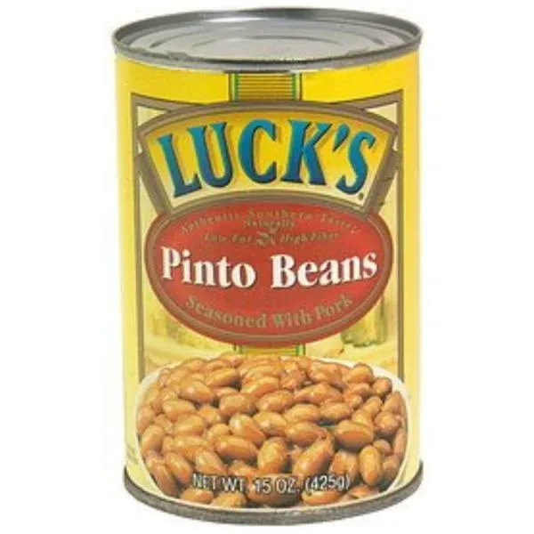 Luck's Beans, Pinto, 15-ounce (Pack of 6)