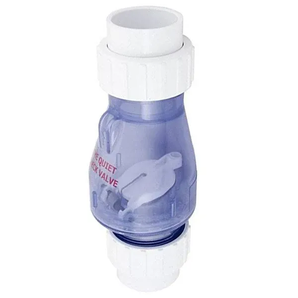 Magic Plastics 0823-15C Quiet Check Valve, PVC, 1-1/2"