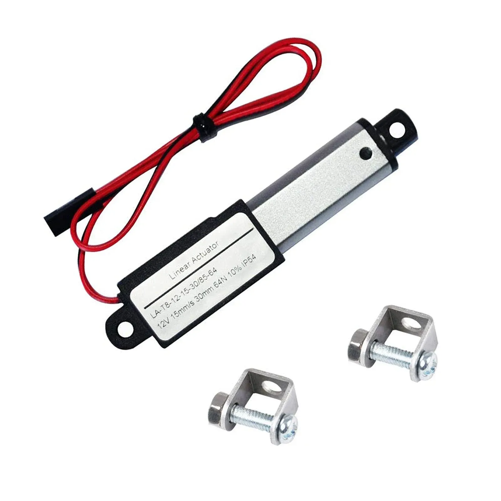 USLICCX Electric Micro Linear Actuator 12V - 1.2 Stroke, 64N14.4Lb, Speed 0 ...