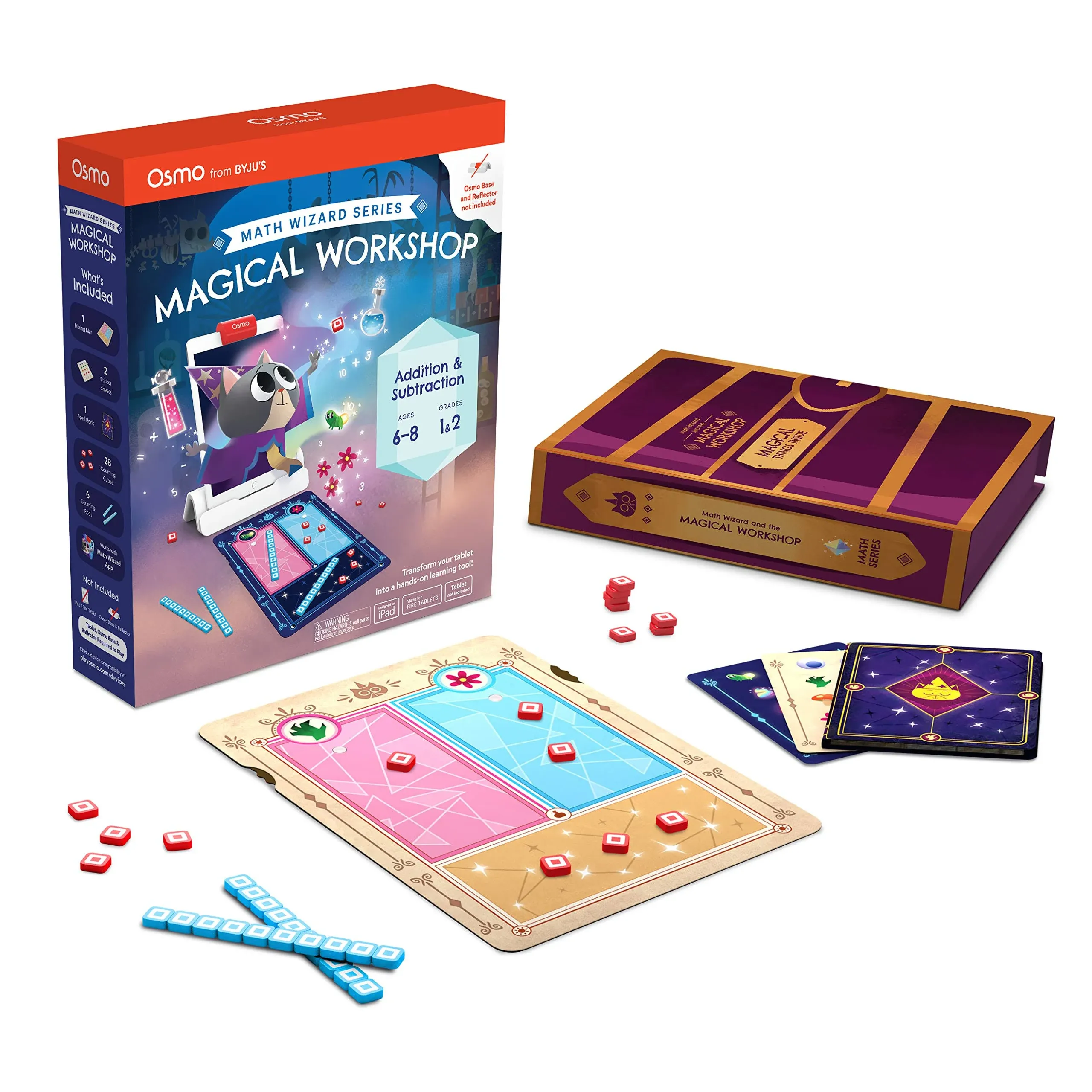 Osmo Math Wizard and The Magical Workshop Grades 1-2 Ages 6-8