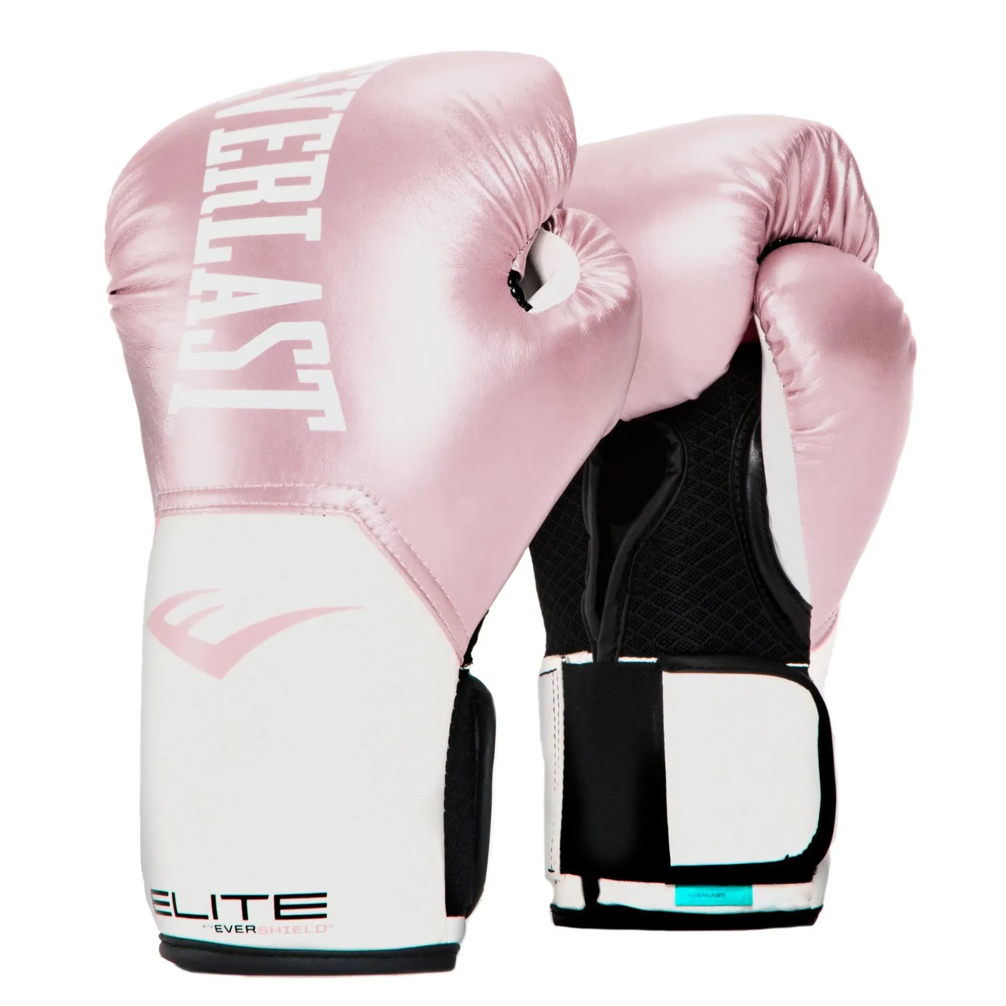 Everlast Elite Pro Style Training Gloves, Pink/White, 8 oz