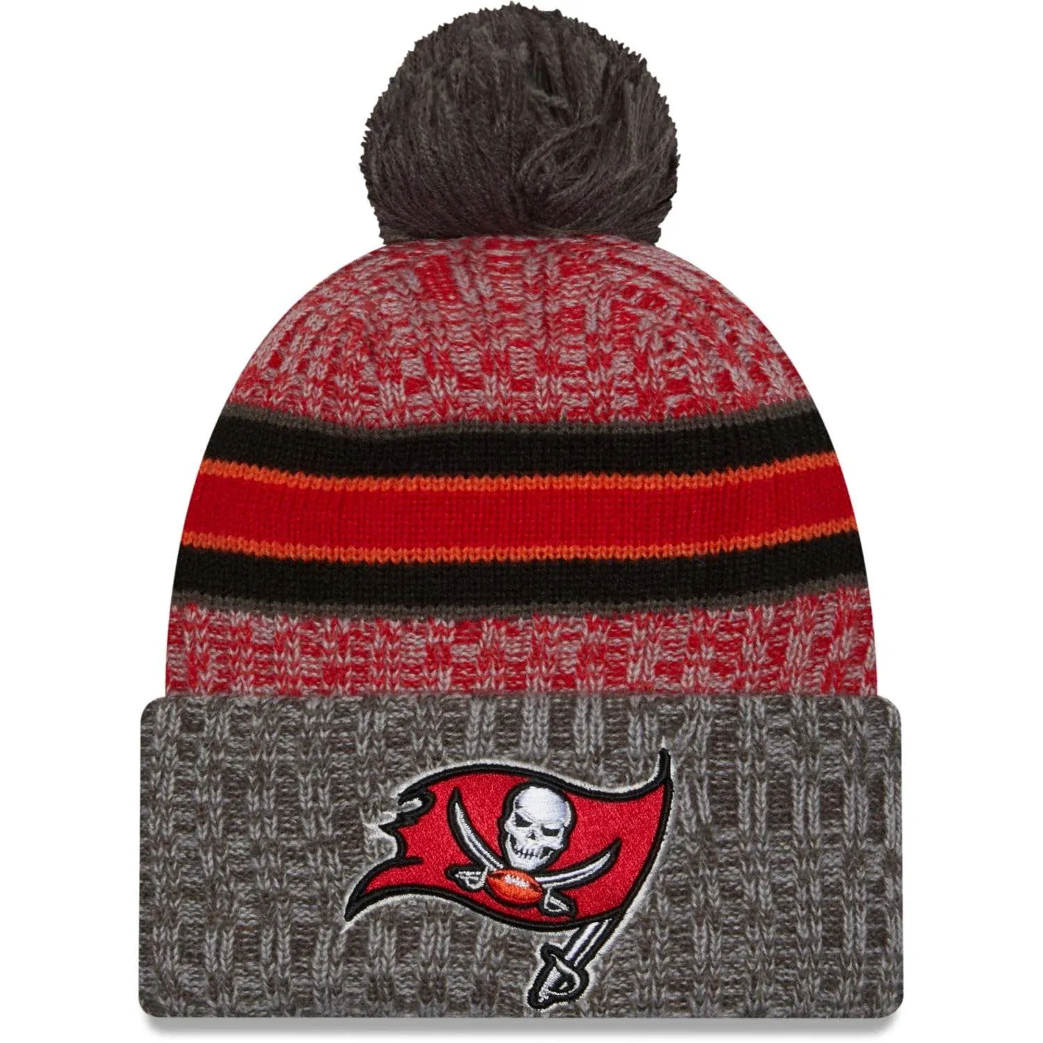 Tampa Bay Buccaneers Men’s New Era 2023 Sideline Knit Pom Hat