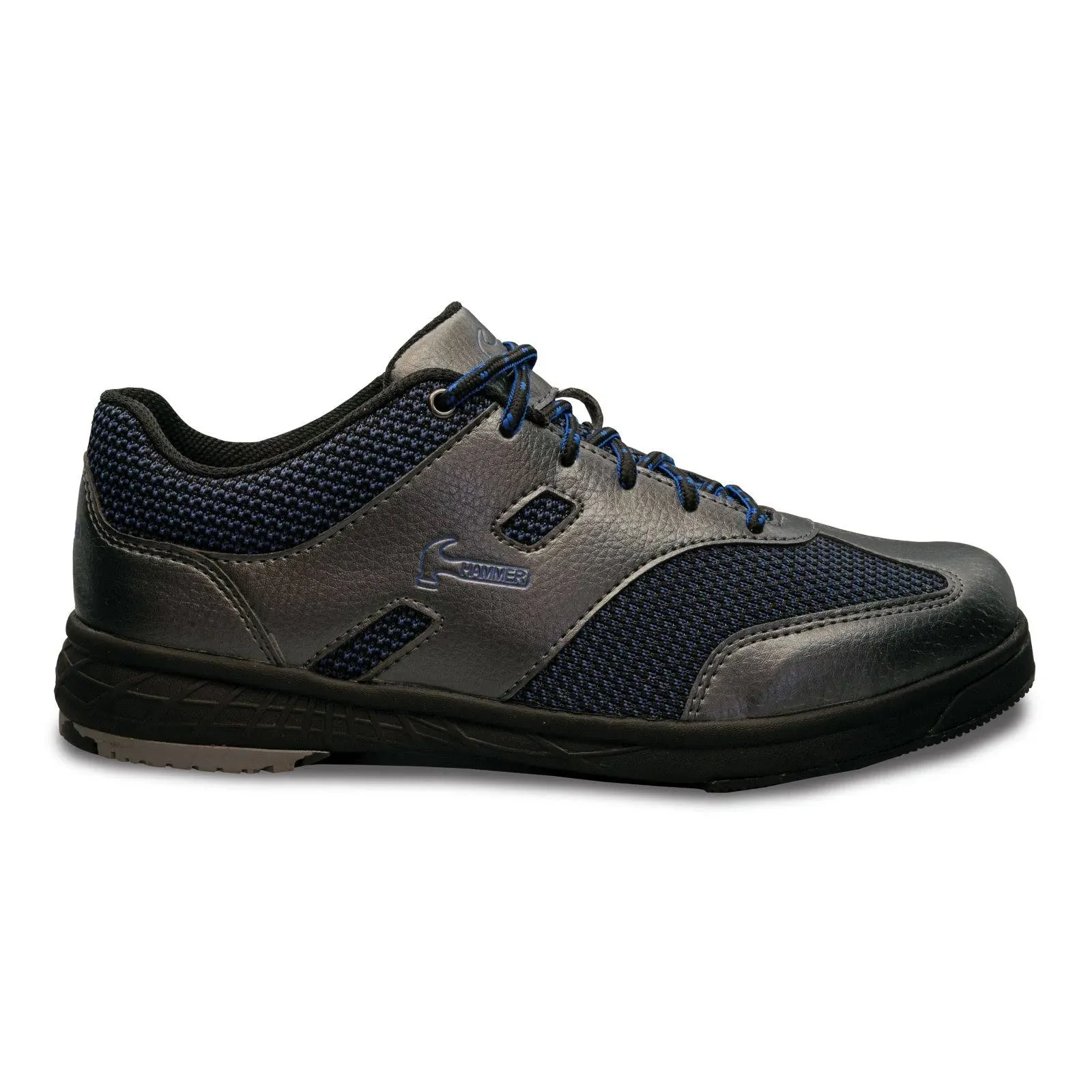 Hammer Mens Blade Right Hand Bowling Shoes Pewter/Blue