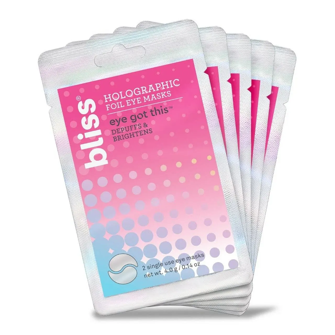 Bliss Eye Got This Holographic Foil Eye Masks for Refreshing and Awakening Eyes ...