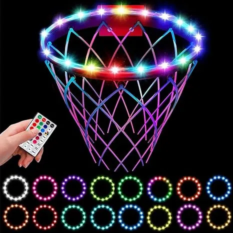 LED Basketball Hoop Light, Waterproof Super Bright Basketball Rim LED