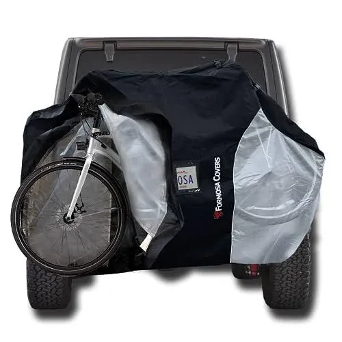 Formosa Covers Formosa E-Bike transportation Cover for Rear Hitch Mount Rack ...