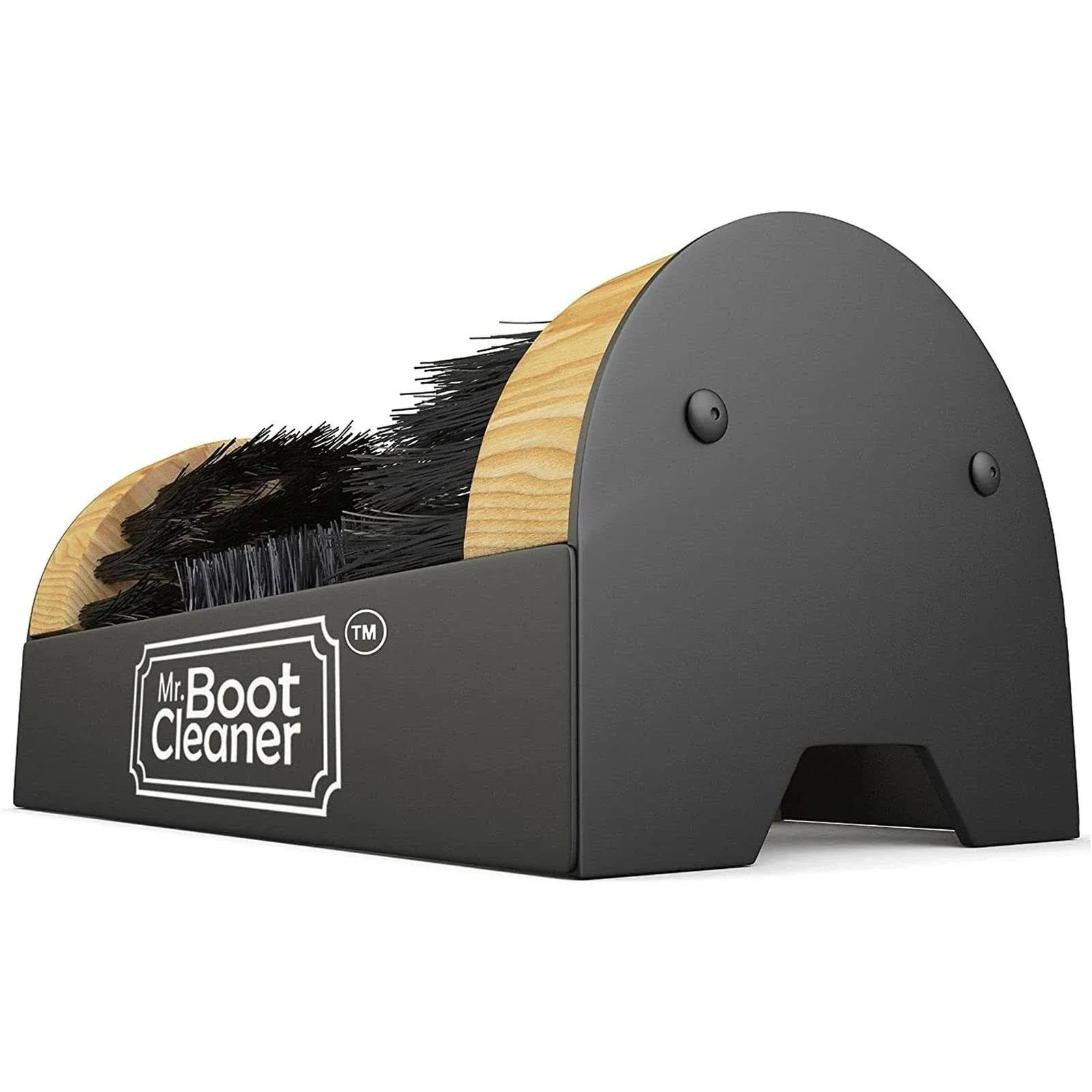 Boot Brush Cleaner Floor Mount Scraper Commercial with Hardware Indoor / Outdoor