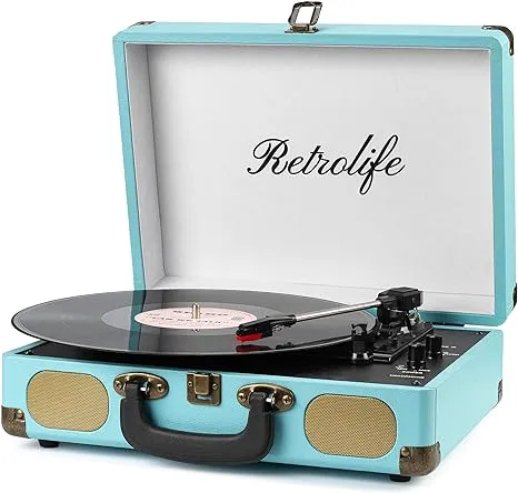 Retrolife Vinyl Record Player