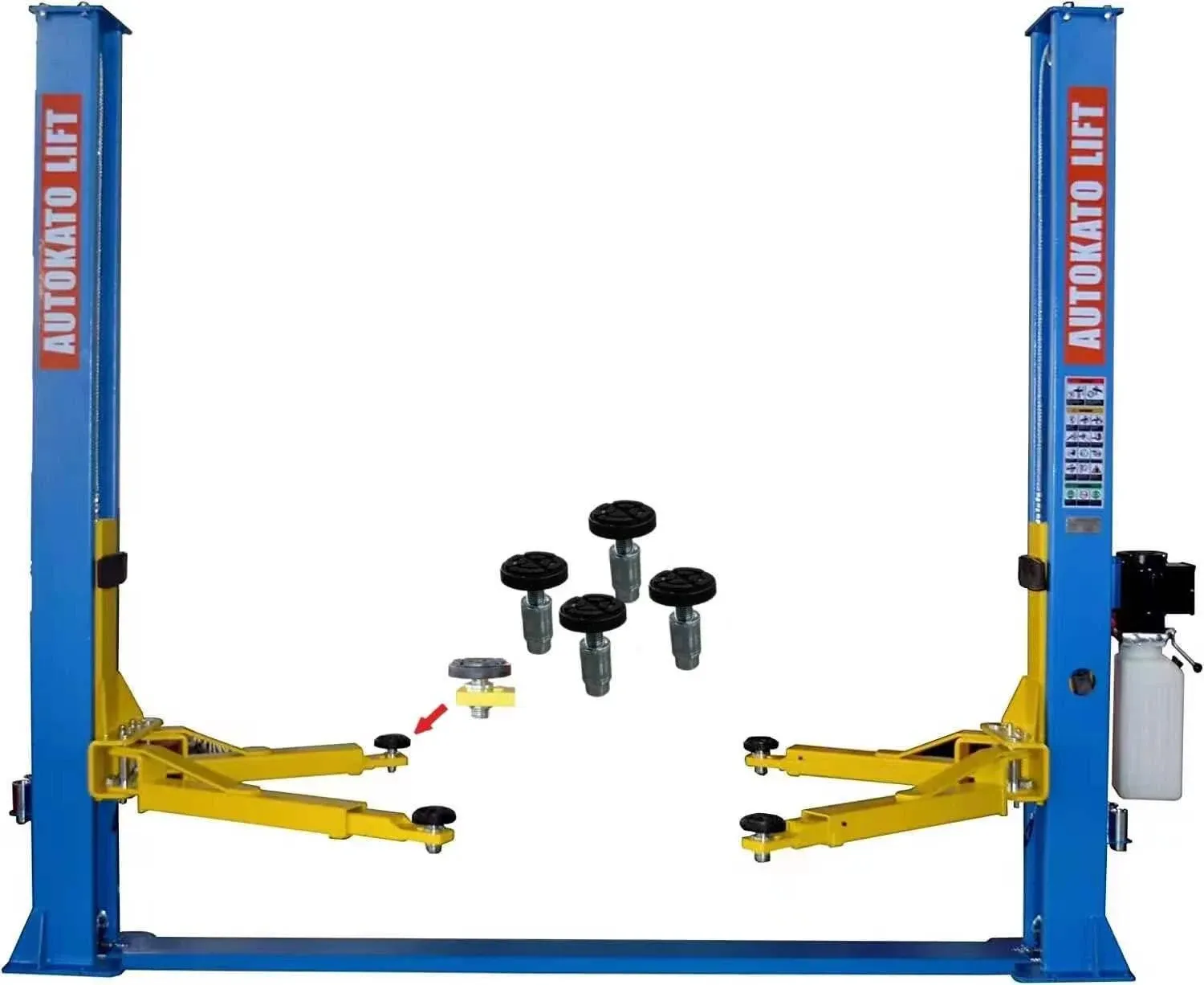 Motooltech AK-H105 Two Post Auto Lift 10000 lbs Auto Truck Hoist Super Quality