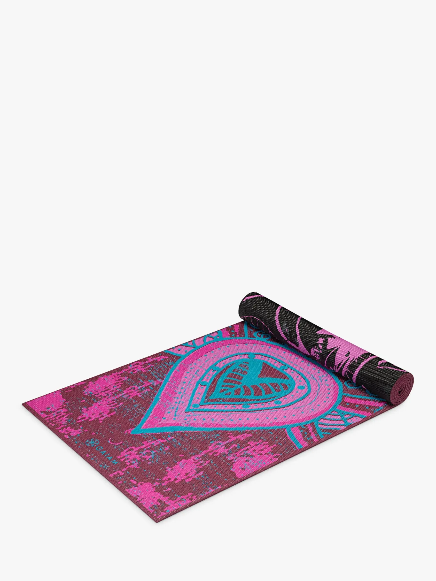 Gaiam Premium Reversible Be Free Yoga Mat (6mm)