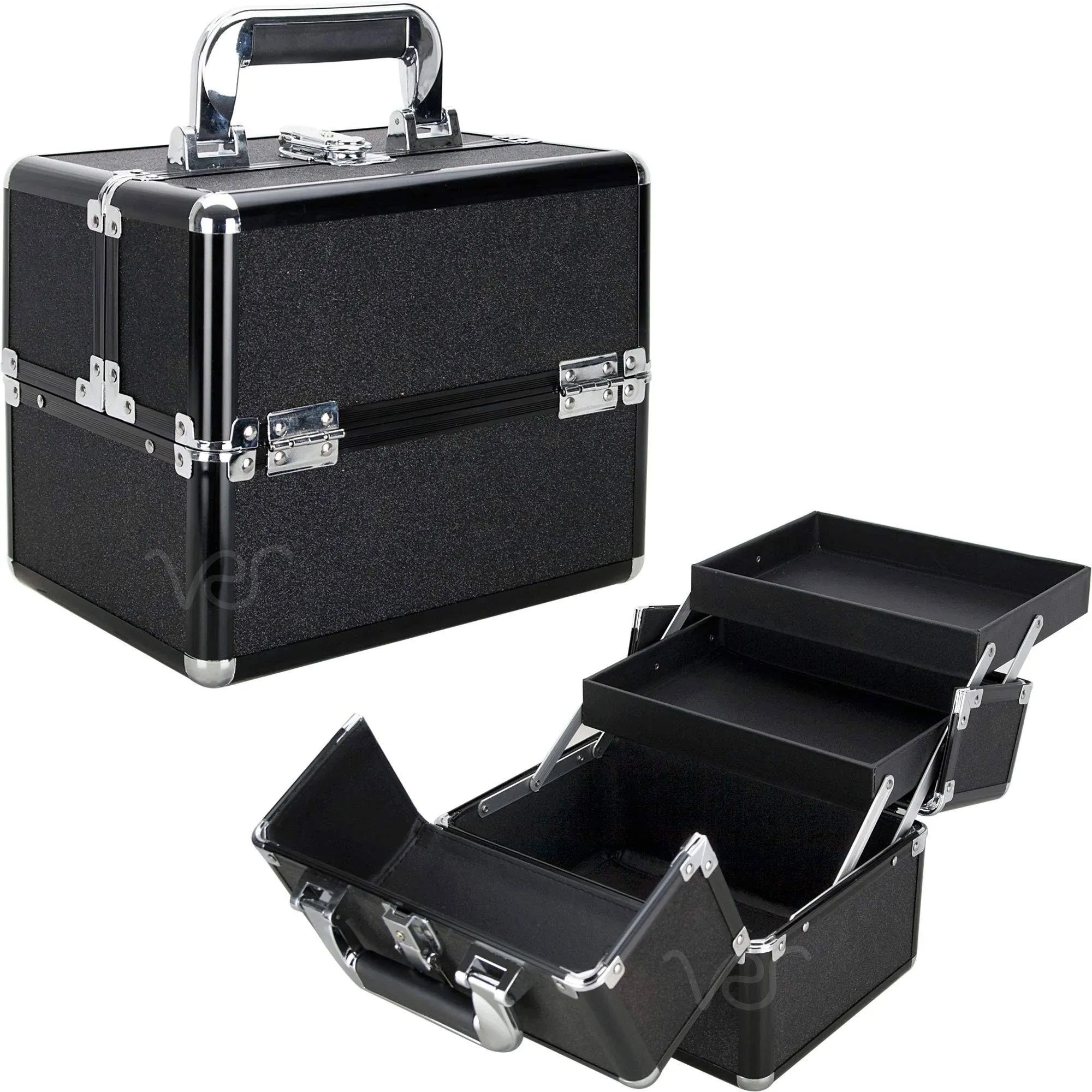 Piazzale Roma Train Makeup Case with Two Trays by Ver Beauty-VK002