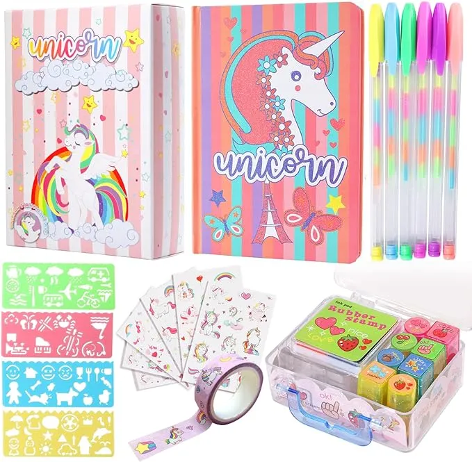 YOYTOO Unicorn Diary for Girls