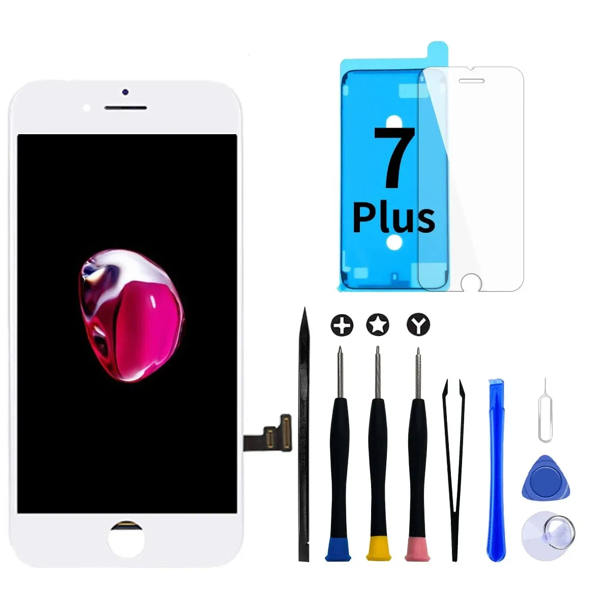 For iPhone 7 Plus Screen Replacement White 5.5&#034; 3D Touch LCD Screen Digitizer