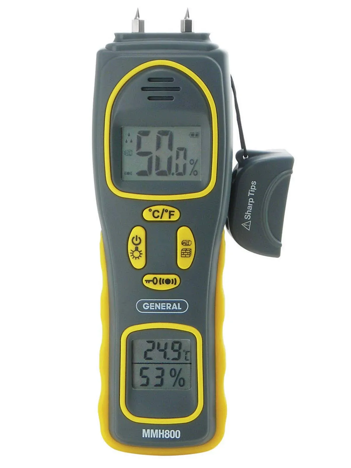 General Tools MMH800 Moisture Meter Pin Pinless