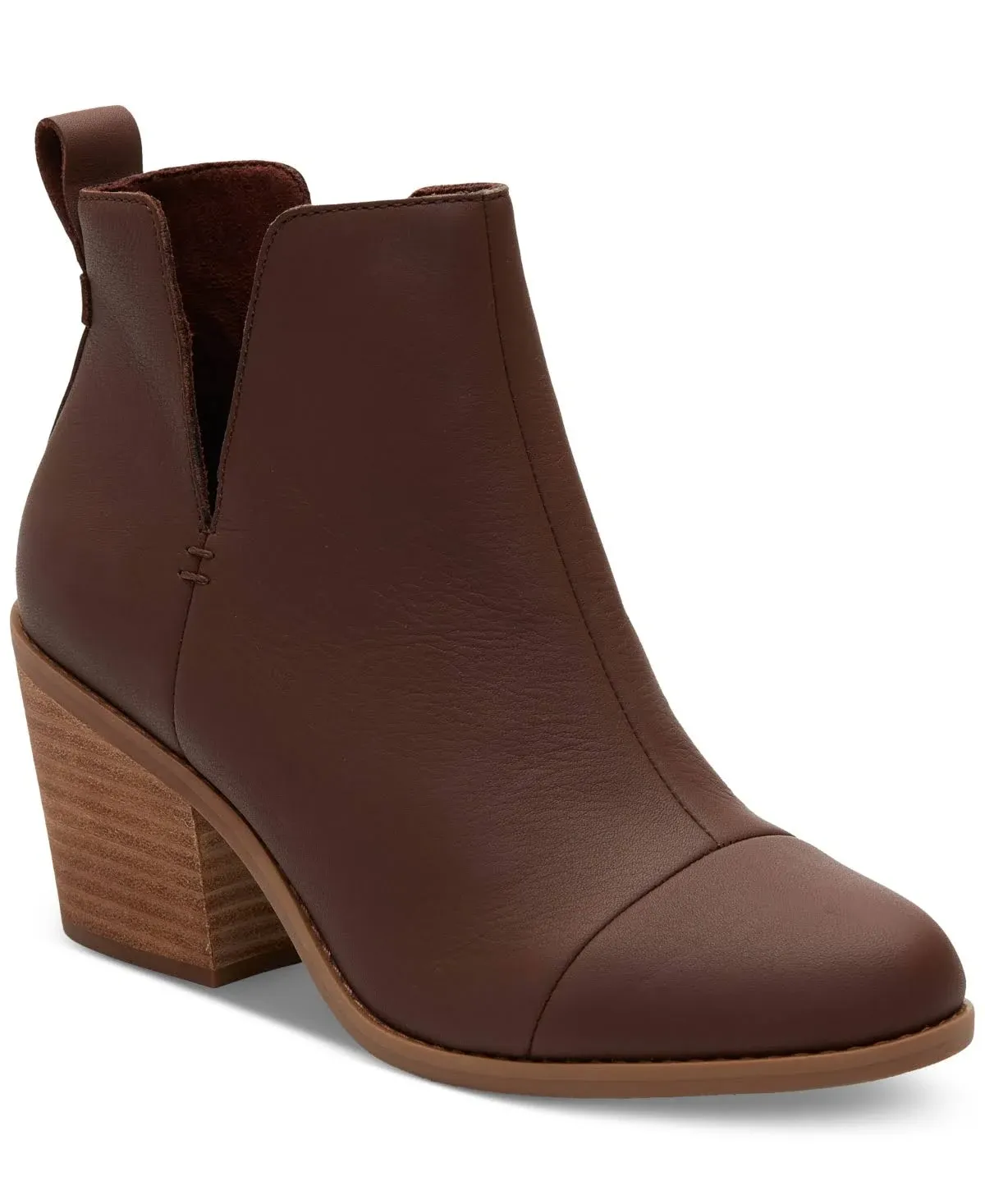 Toms Everly Cutout Boot 12 Women's Chestnut