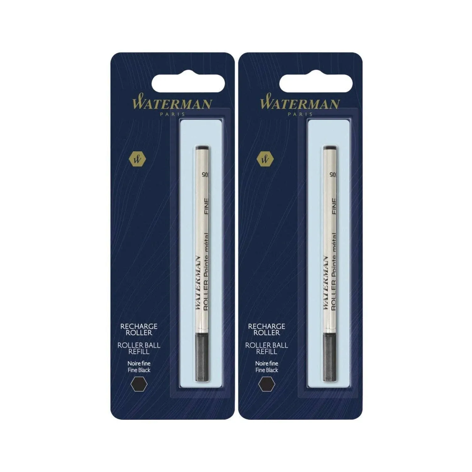 Waterman Rollerball Refill - Black Fine