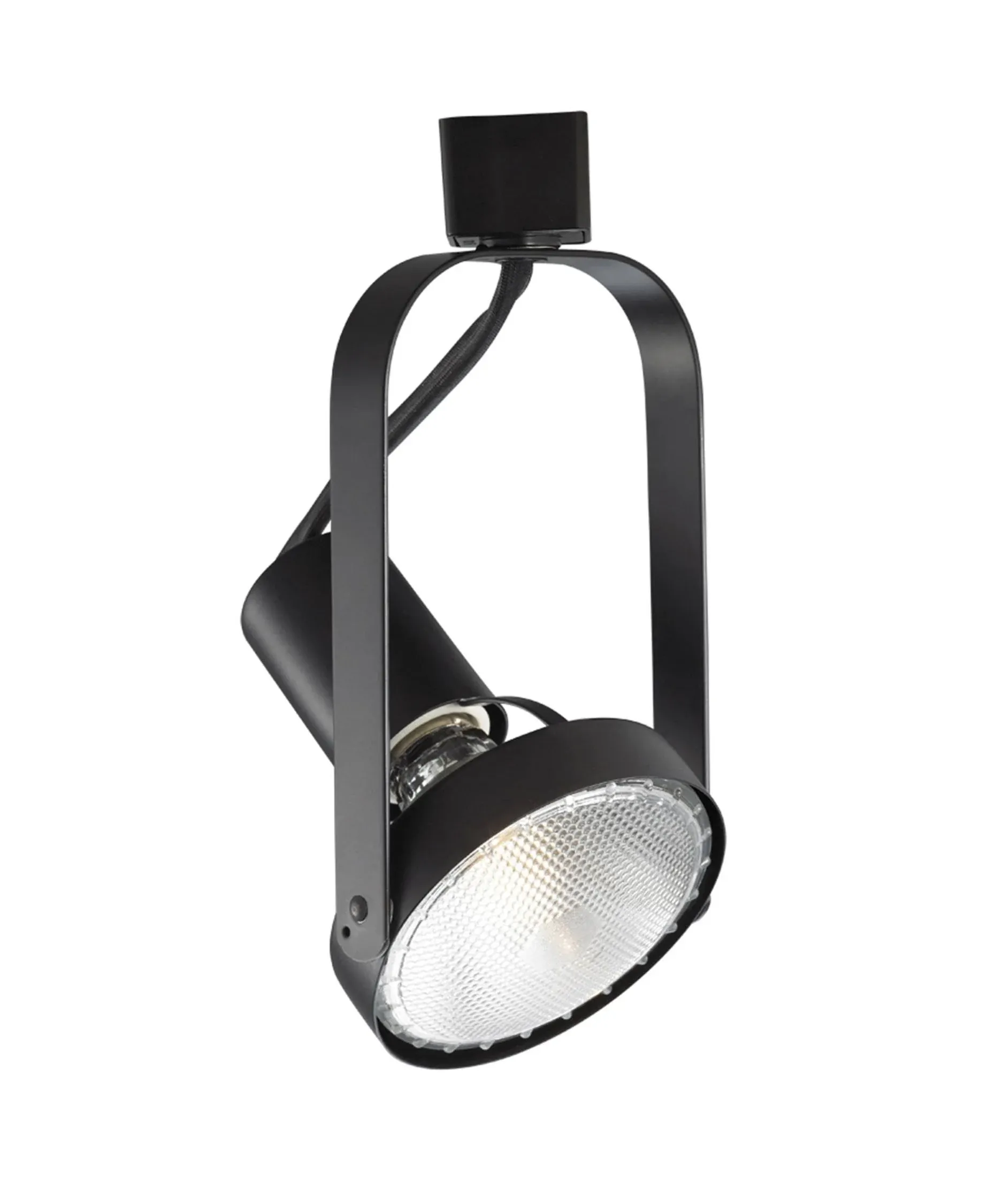 W.A.C. Lighting One Light Track Head in Black from the 764 collection - LTK-764-BK