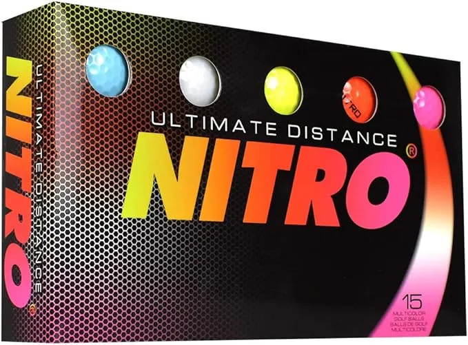 Nitro Ultimate Distance Golf Balls