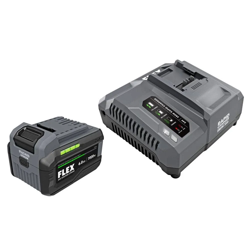 Flex 24V Stacked Lithium Battery Starter Kit