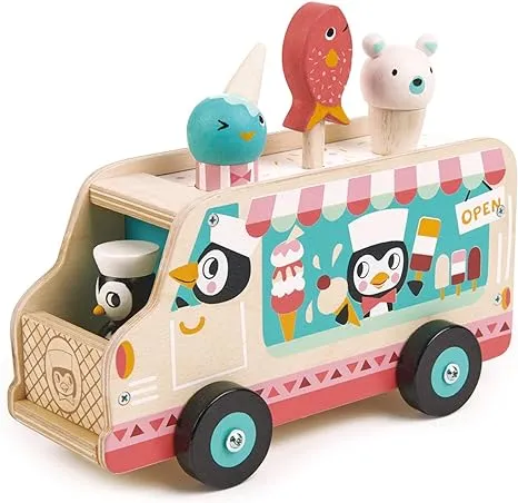 Tender Leaf Toys - Penguin's Gelato Van