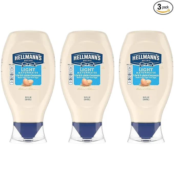 Hellmann's Light Mayonnaise Squeeze 11.5 oz