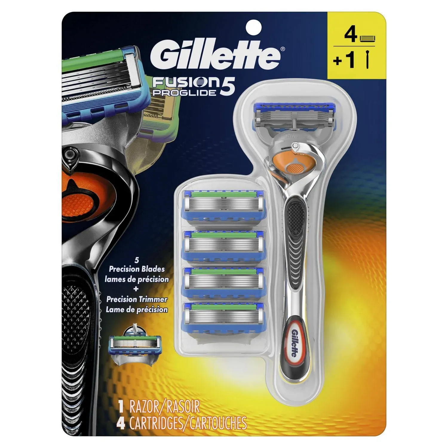 Gillette ProGlide Men’s Razor, Handle & Blade Refills