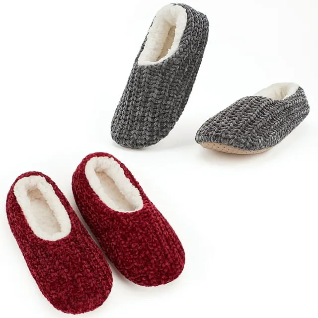 Warm Slipper Socks for Women, Winter Fuzzy House Shoes Indoor, Cozy Christmas Gifts Unique