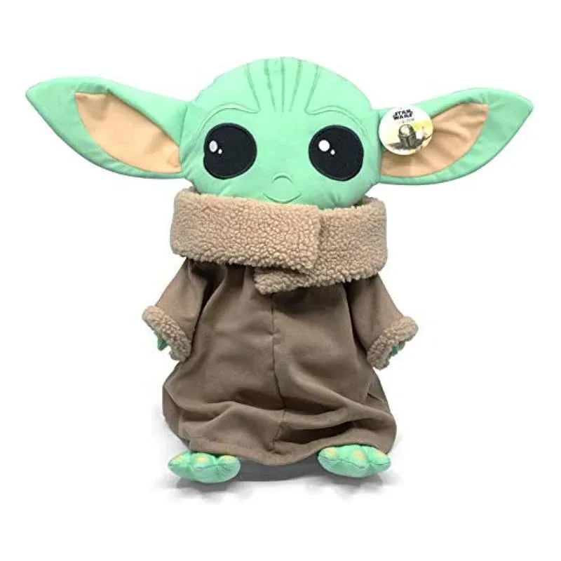 Star Wars The Mandalorian Stylized The Child Plush Stuffed Pillow Buddy Featuring Baby Yoda - Super Soft 16 inch