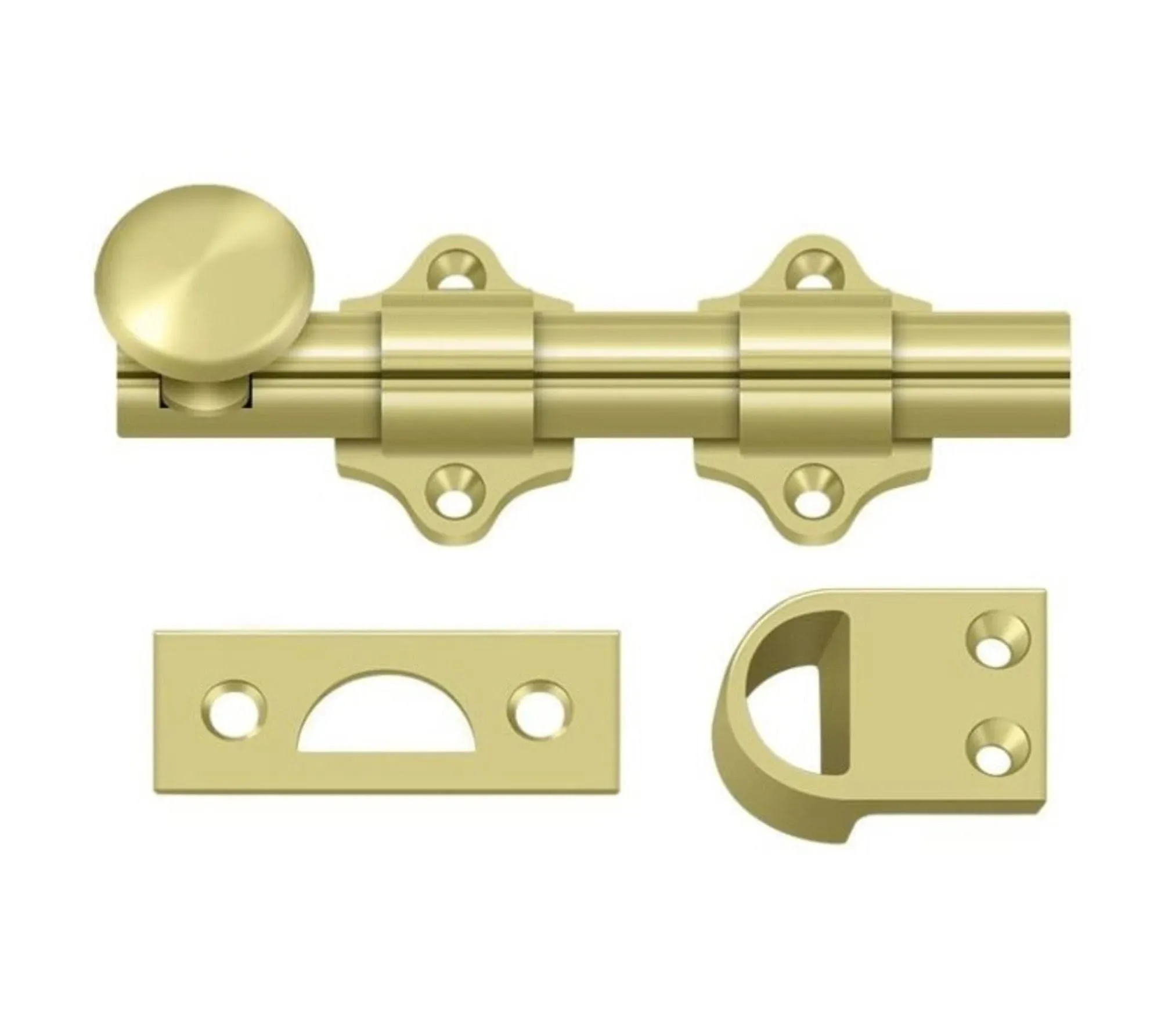 Deltana DDB425 4&#034; Heavy Duty Dutch Door Bolt