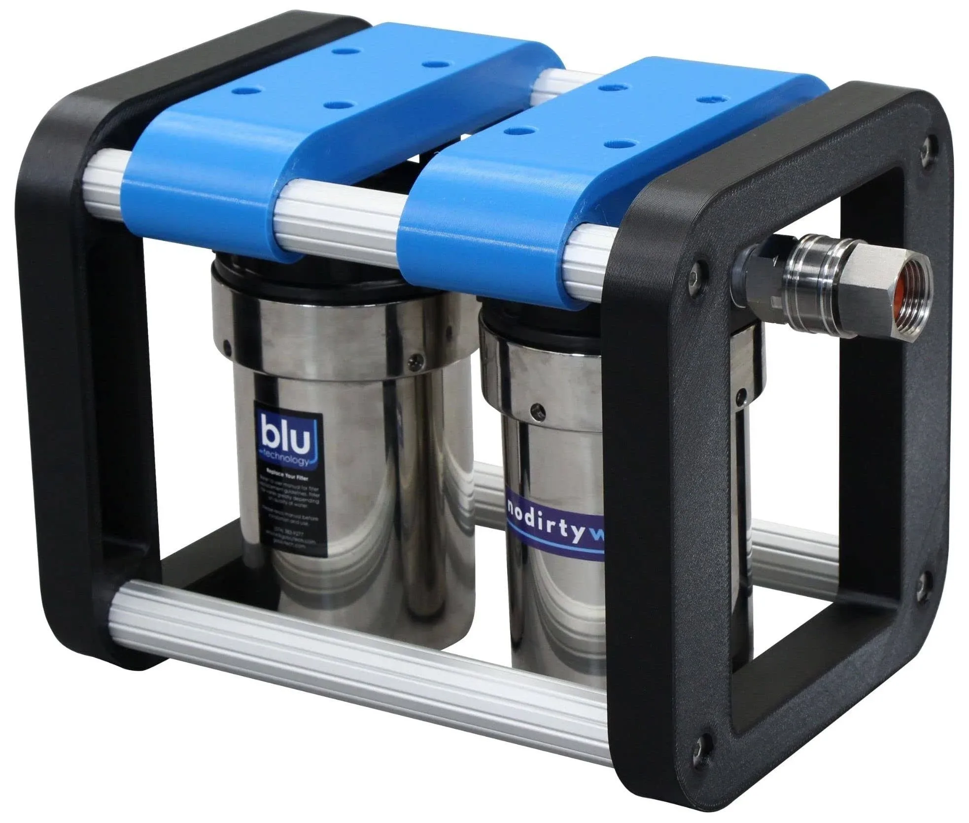 Blu Tech R2 Elite, 2-Stage In-Line .2 Micron Portable Water Filtration