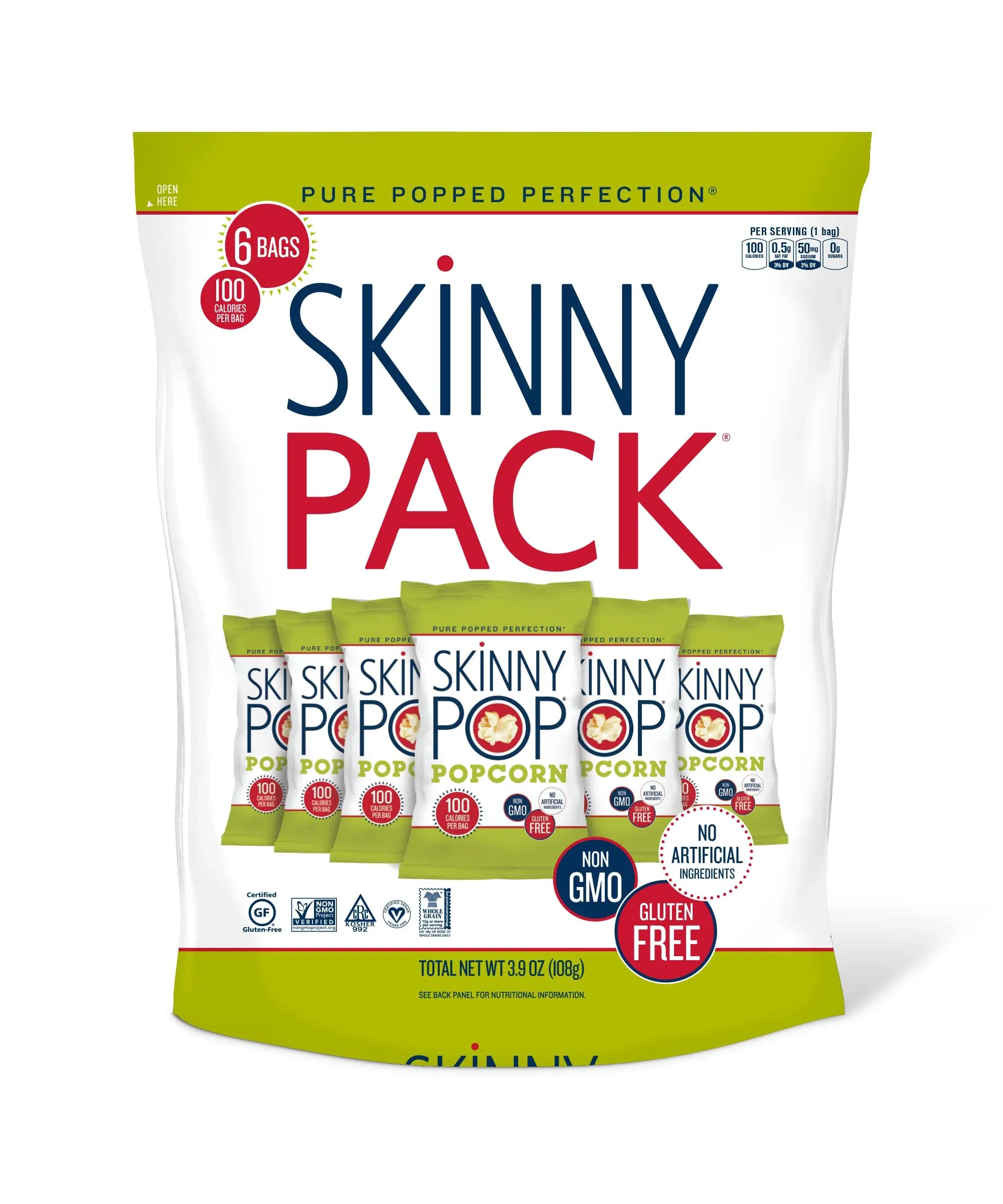 Skinnypop Popcorn Skinny Pack