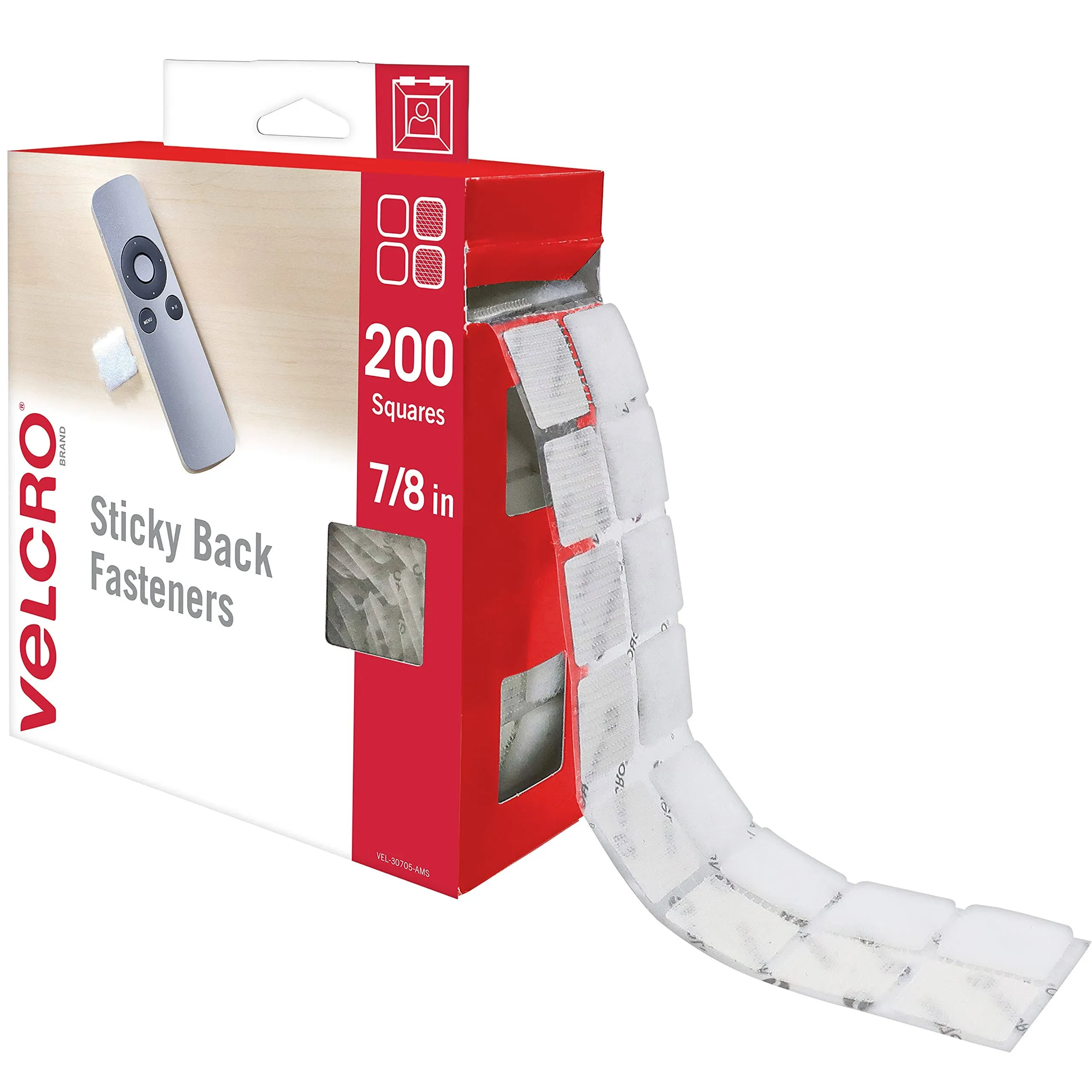 VELCRO General Purpose Sticky Back Mounting Squares