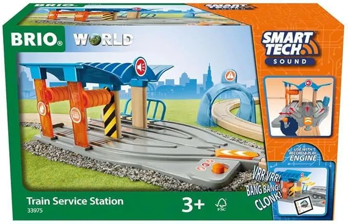 Brio Smart Tech Sound Train Service Station