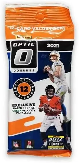 2021 Panini Donruss Optic Sealed Jumbo Value Cello Pack Look Downtown Presale