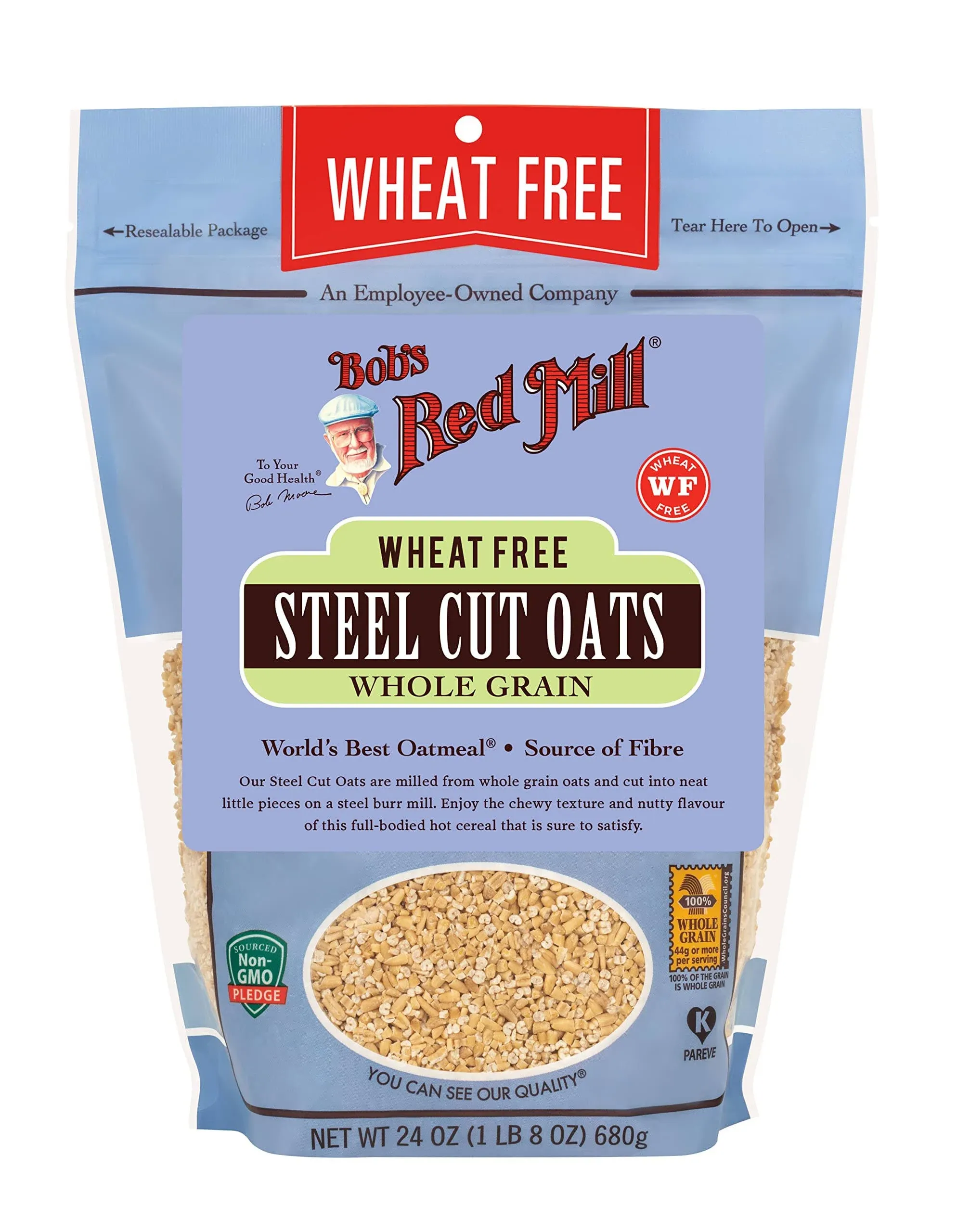 Bob's Red Mill Gluten Free Steel Cut Oats 24 oz