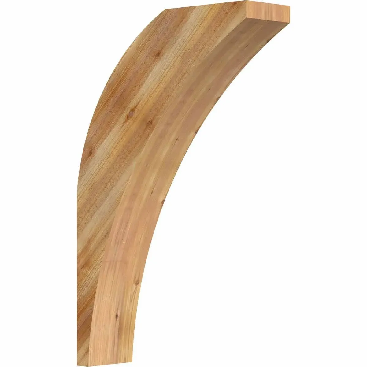 Ekena Millwork 4 in. x 22 in. x 14 in. Western Red Cedar Thorton Rough Sawn Brace